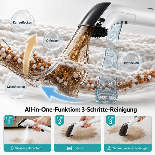CleanDampf®️ Nasssauger 4-in-1