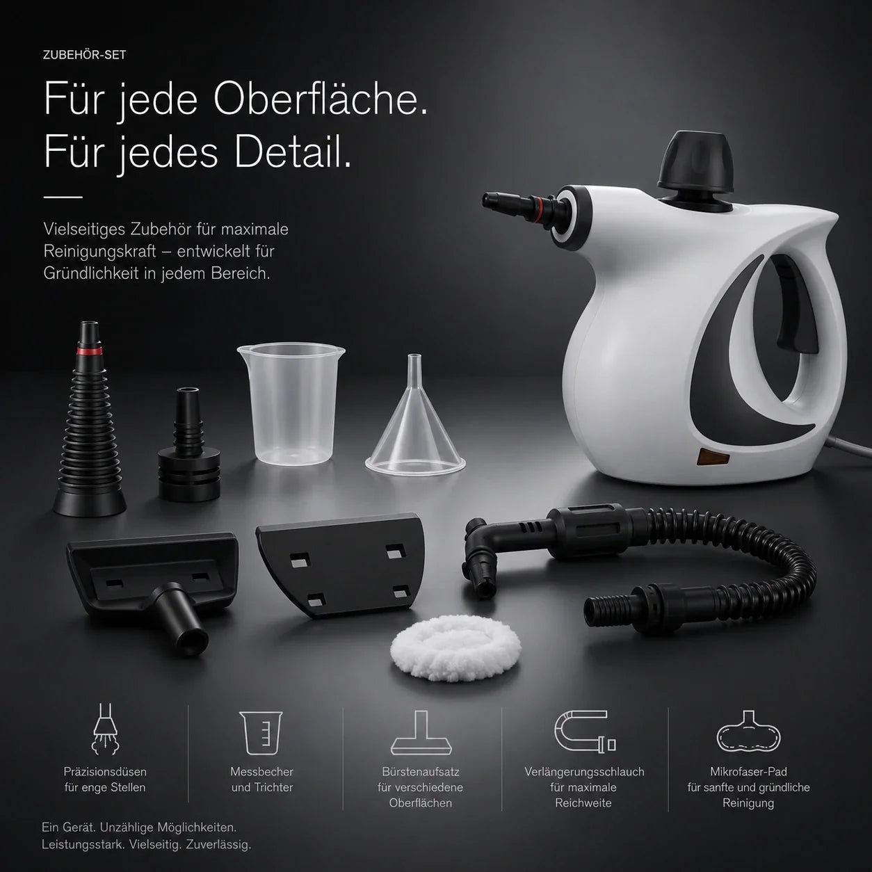 CleanDampf®️ Hochtemperatur-Dampfreiniger